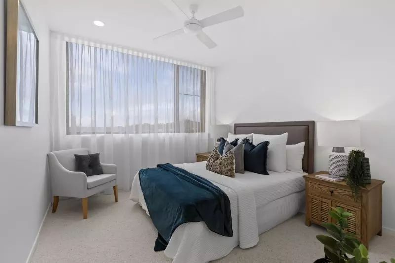 Bright and spacious, two-bedroom apartment with scenic views