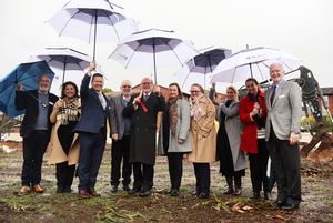 ‘Turn the turf’ marks the beginning of landmark work on Resthaven Marion Community Wellness Centre.