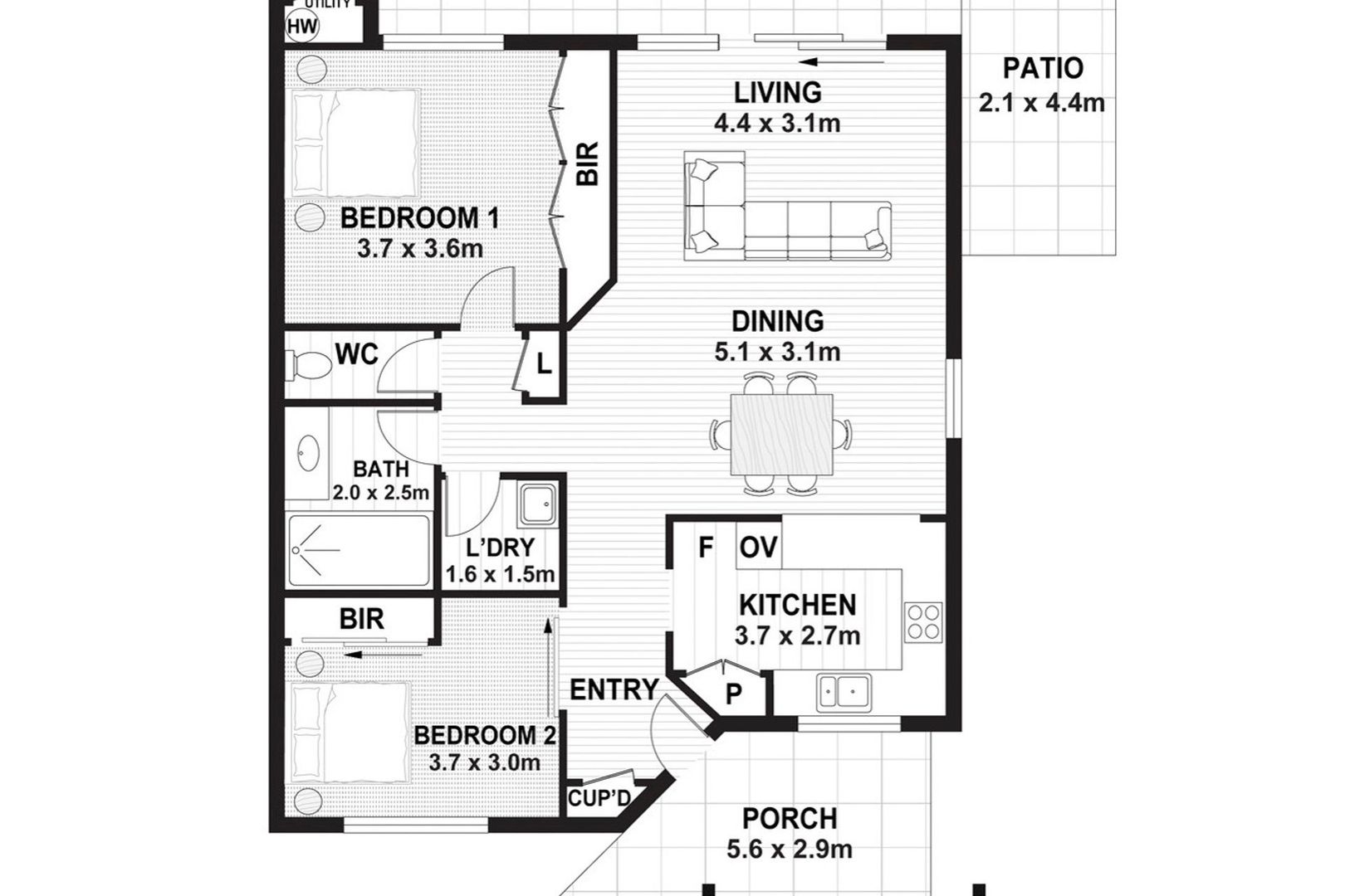 A Private Retreat with Space to Enjoy