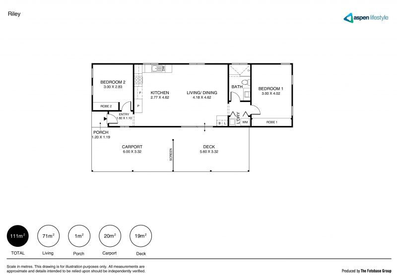 North facing 2-bedroom home with views of the Darling Ranges