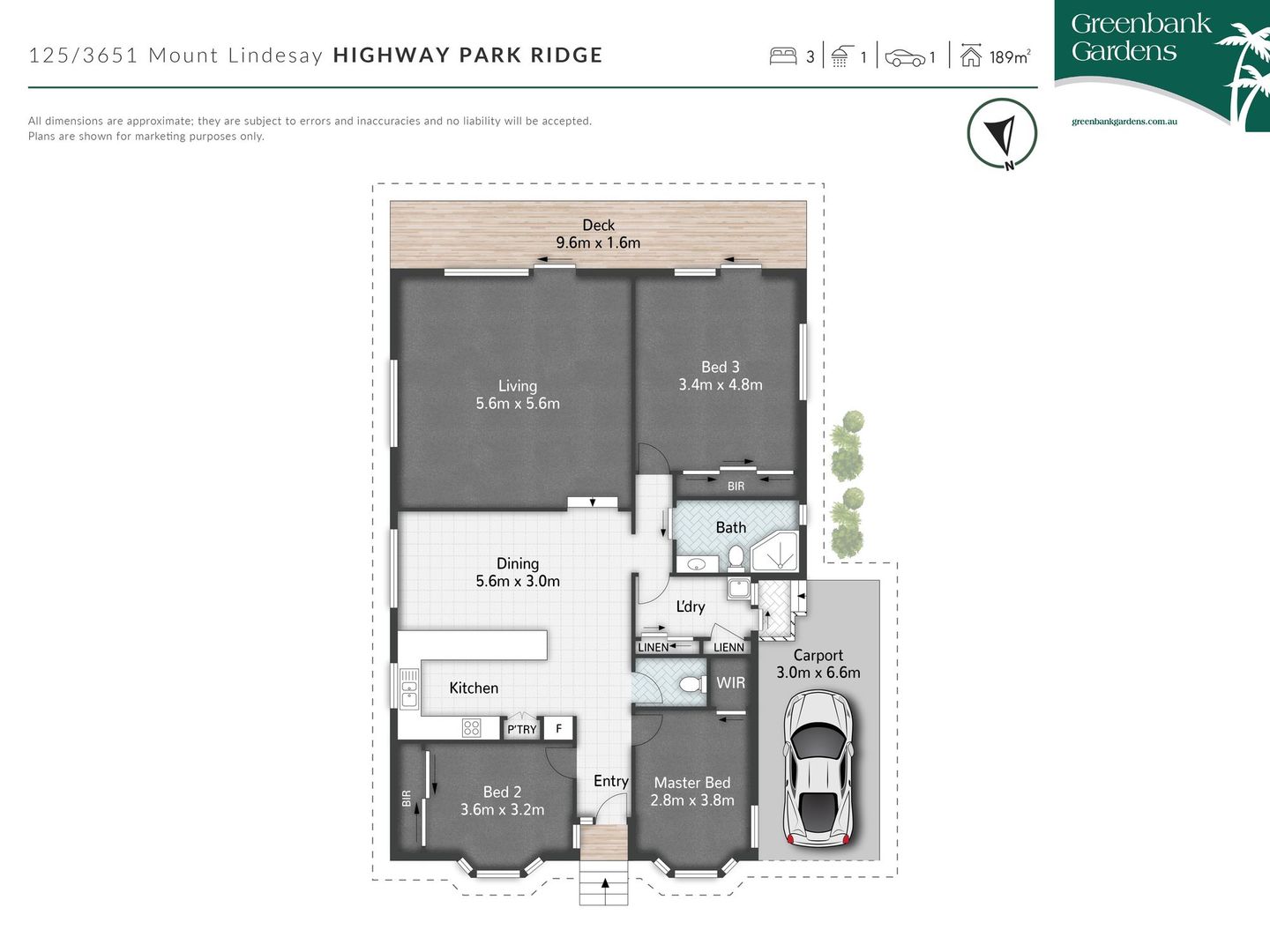 3-bedroom Home with bushland views - GREENBANK GARDENS