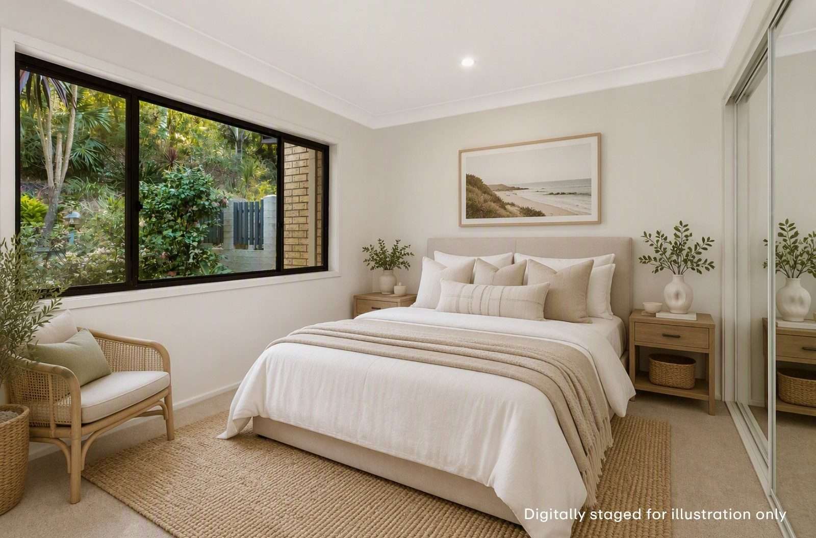 Modern Upgrades and Peaceful Garden Setting