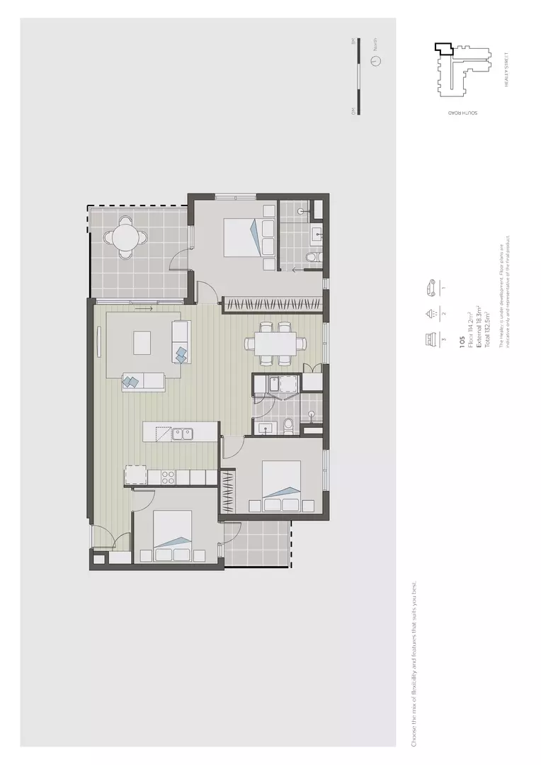 Brand New 3 Bedroom To Call Home!