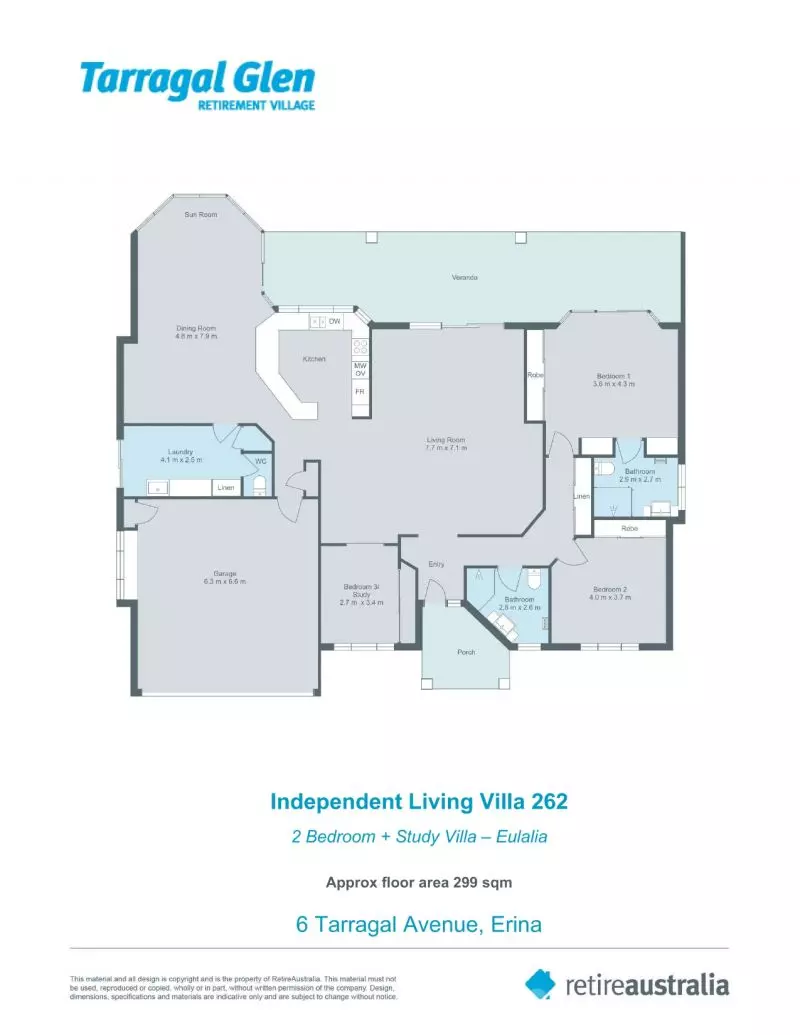 Stunning villa overlooking the private garden