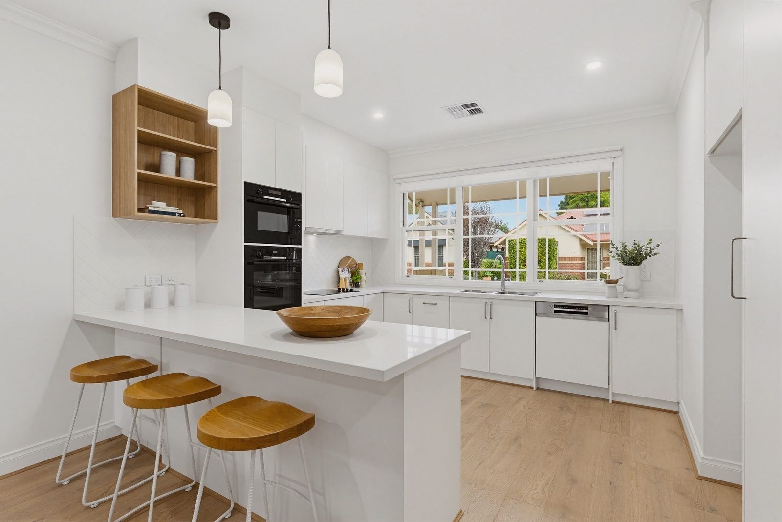 Light-Filled Coastal Villa Moments from Brighton Beach