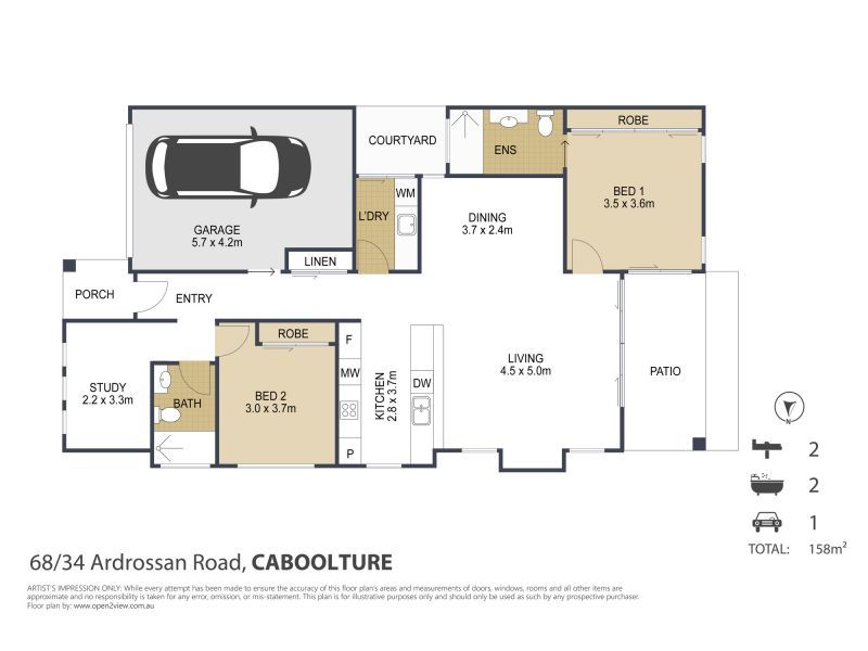 Site 68 - Established Davenport