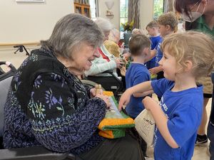 Intergenerational friendships come to life at Milford Grange