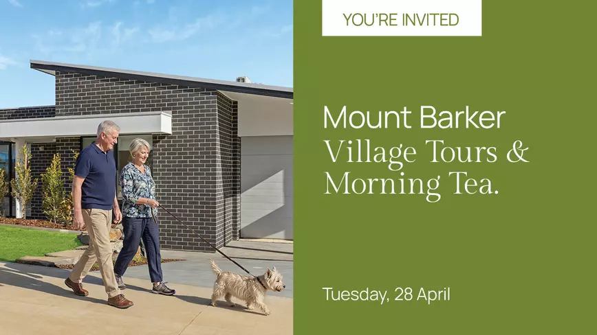 Living Choice Mount Barker's Morning Tea & Tour