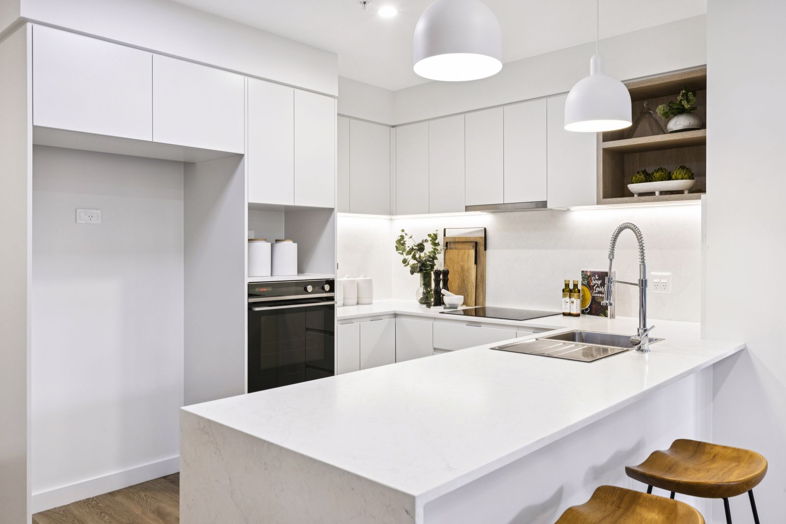 Stylish ground floor two-bedroom apartment