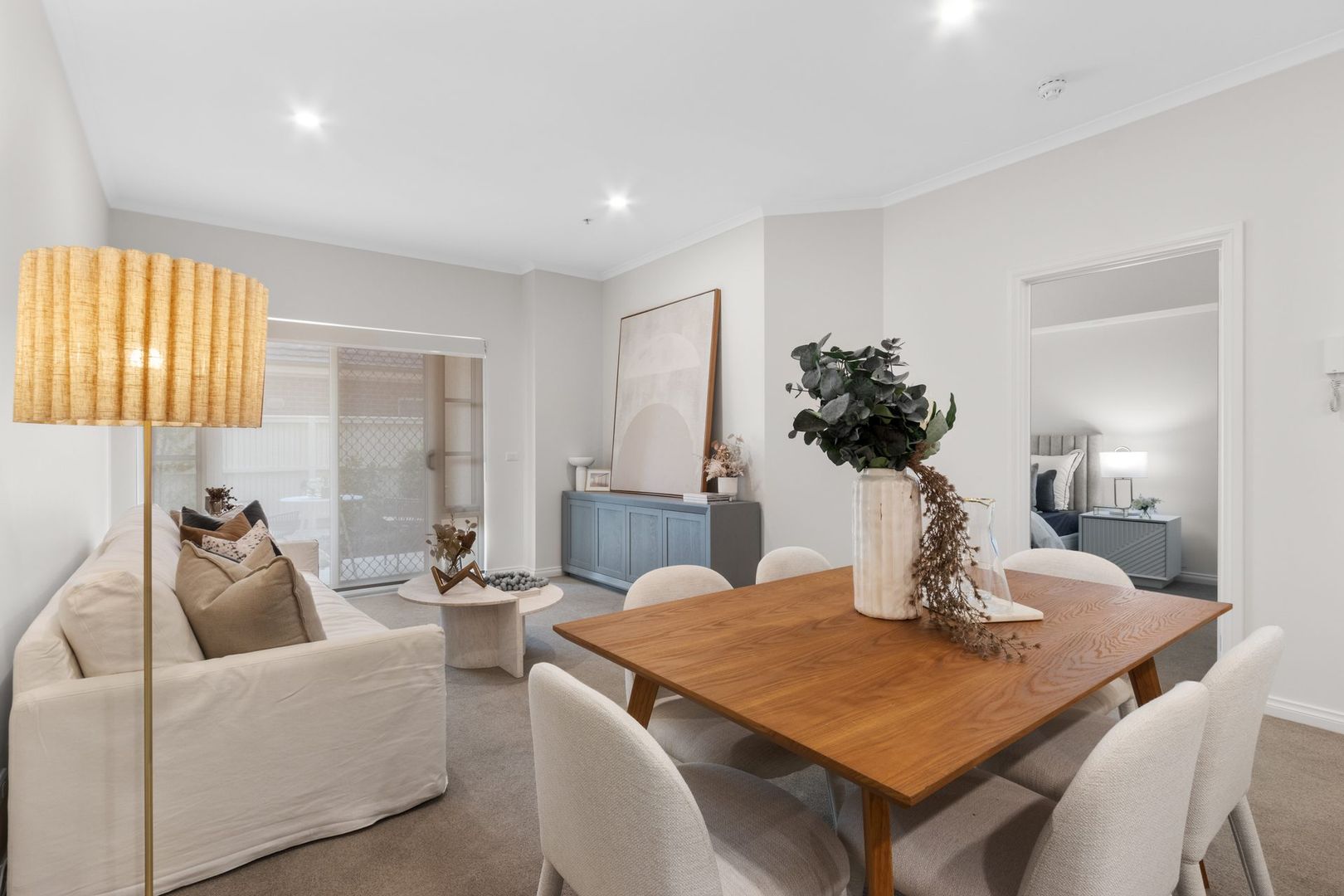 Stylish one-bed ground-floor apartment with outdoor space