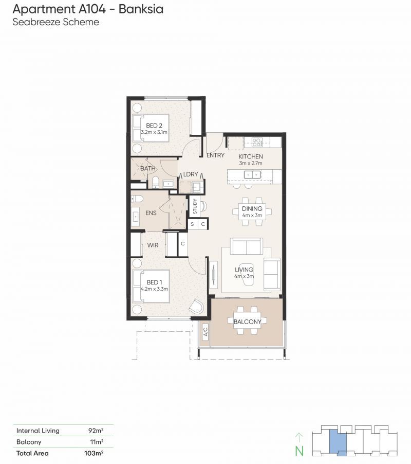 Stylish Lock‑Up‑and‑Leave Apartment