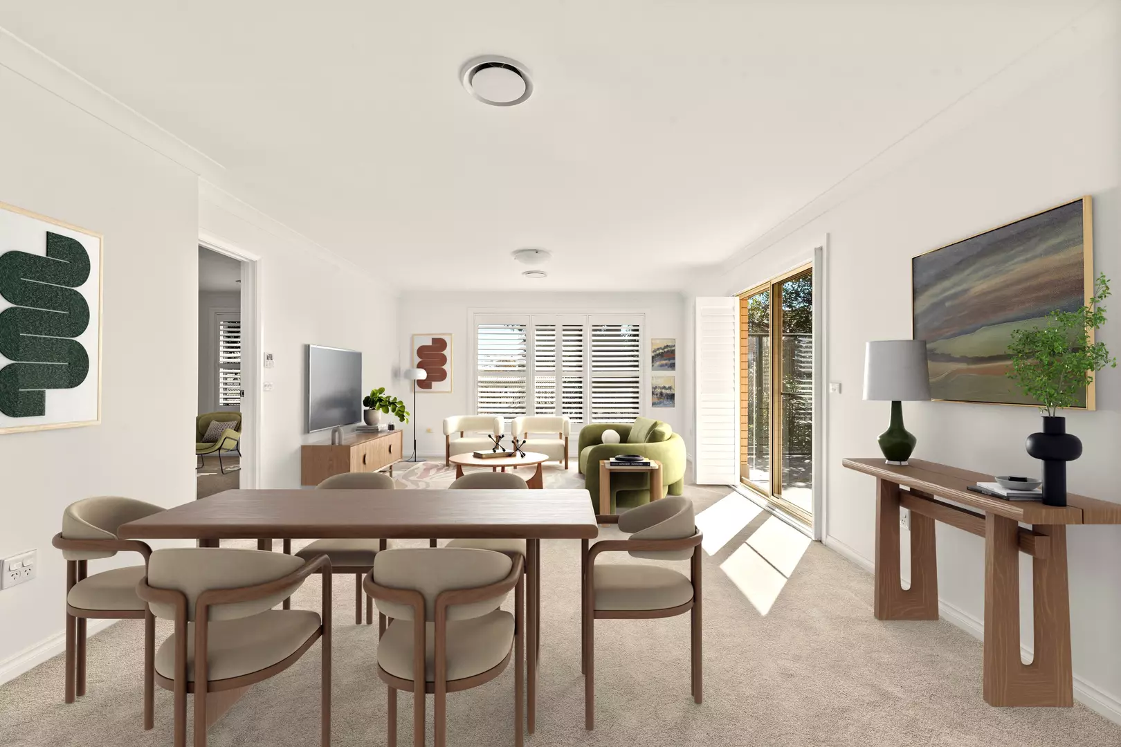 A sunny spacious home just 300m from the Deakin shops