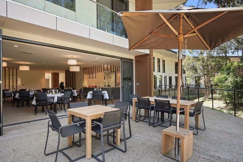 Easy lift access and convenient proximity to the dining room. Light and airy for all year round enjoyment.