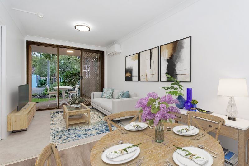 Beautiful ground-floor one-bedroom apartment