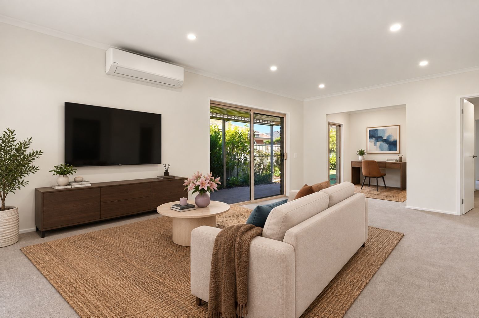 Beautifully Renovated 2-Bedroom Home with Versatile Study