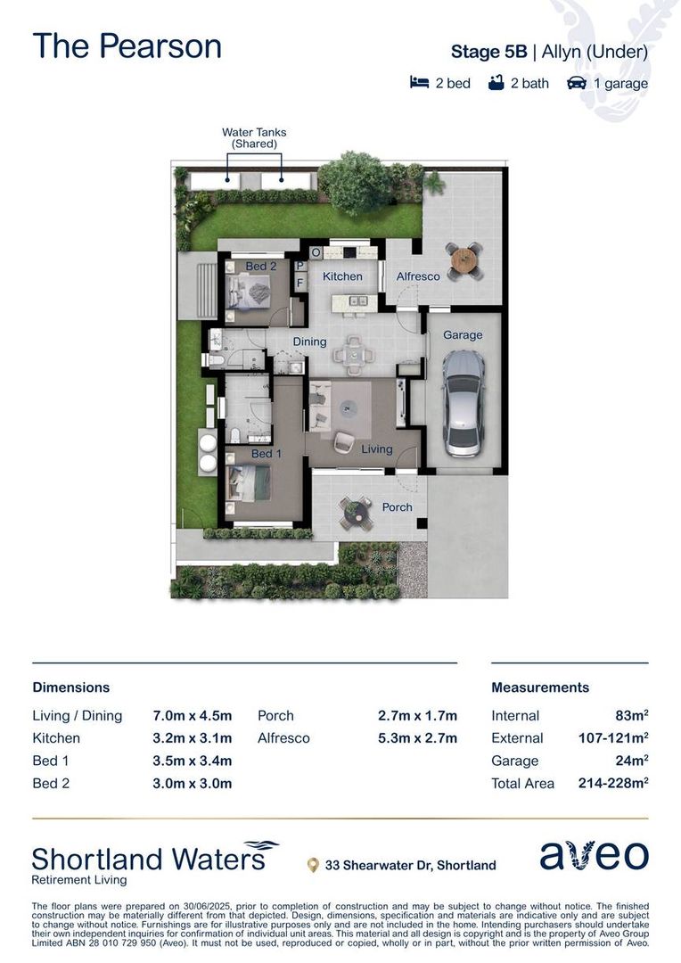 Modern Retirement Living in Brand-New Golfside Villas.