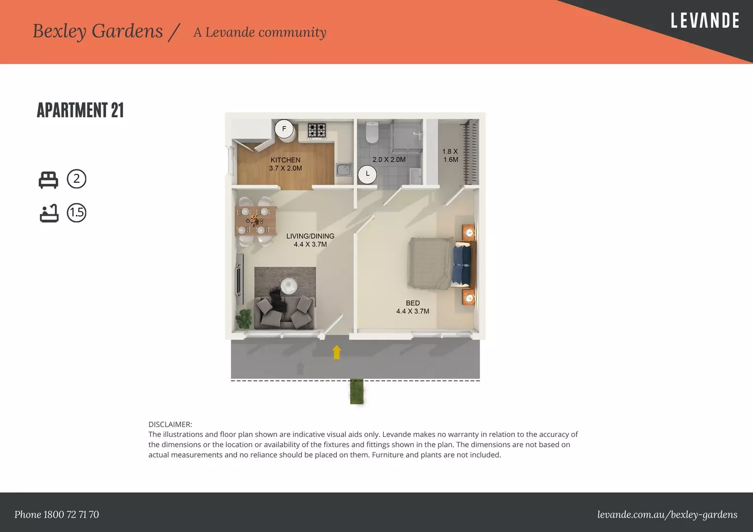 21/30 Ellerslie Road, Bexley North