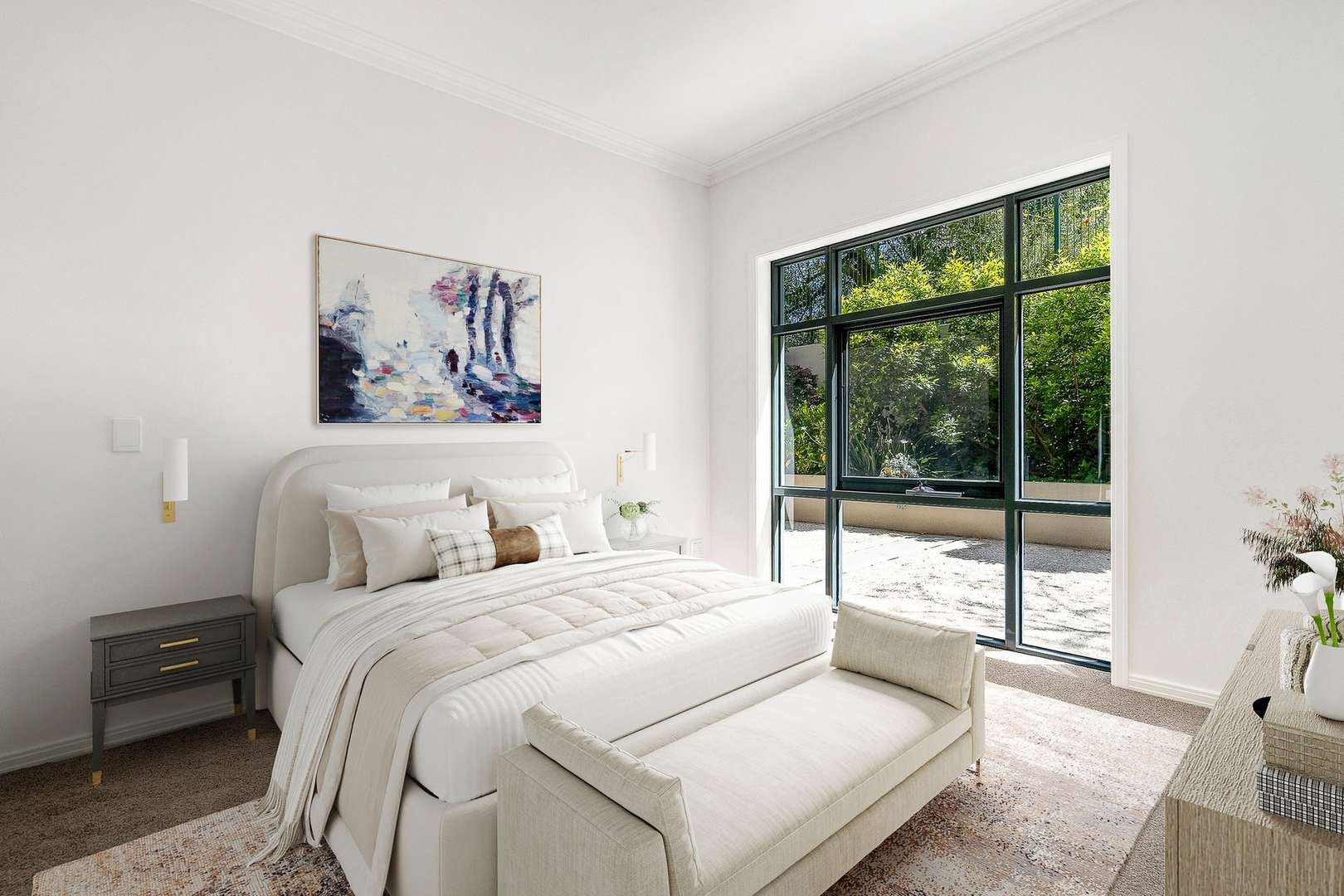 Ground-floor one-bedroom apartment
