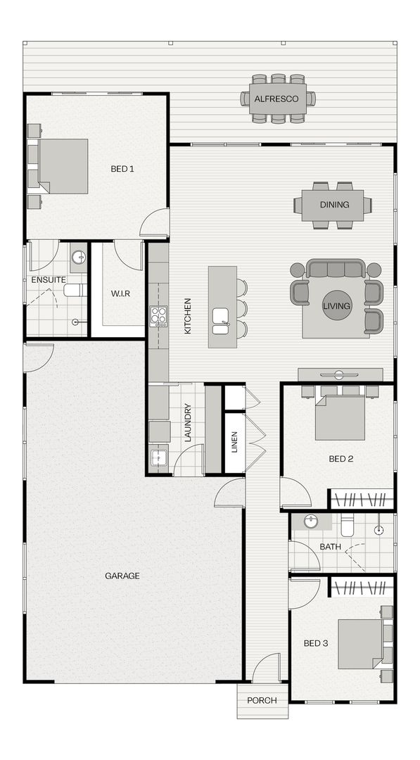 Come home to style, substance… and space for your RV with The Avery.