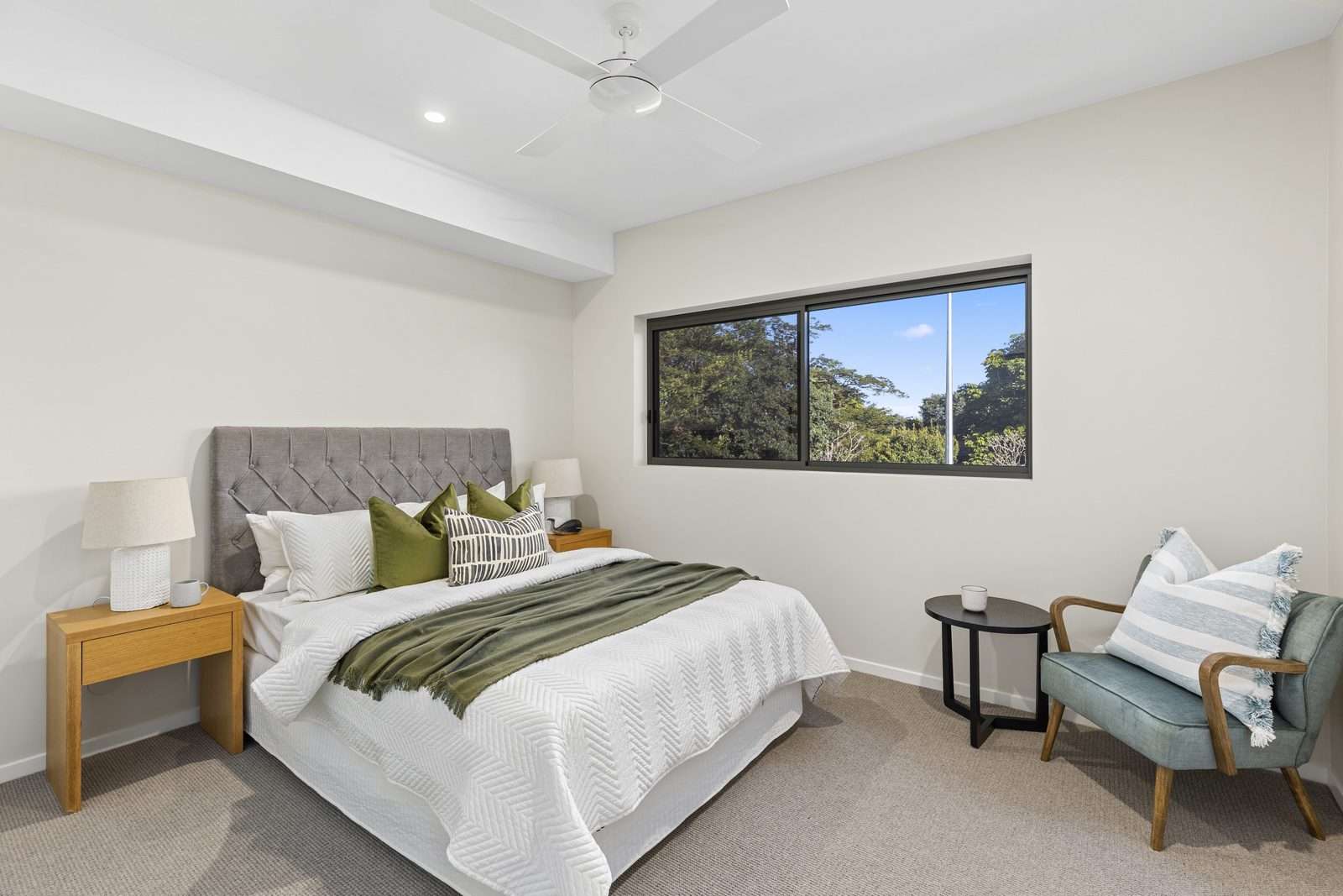 Open-plan two-bedroom apartment