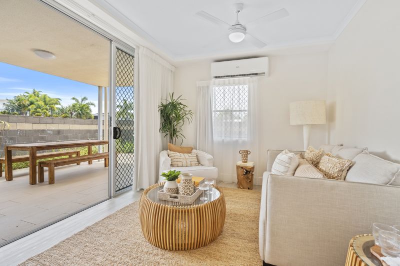Light-filled ground-level two-bedroom apartment