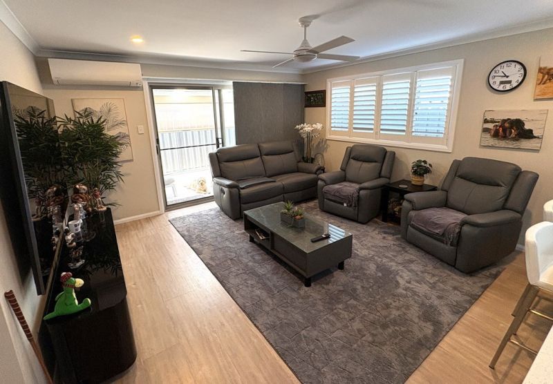 This functional home features ample space.