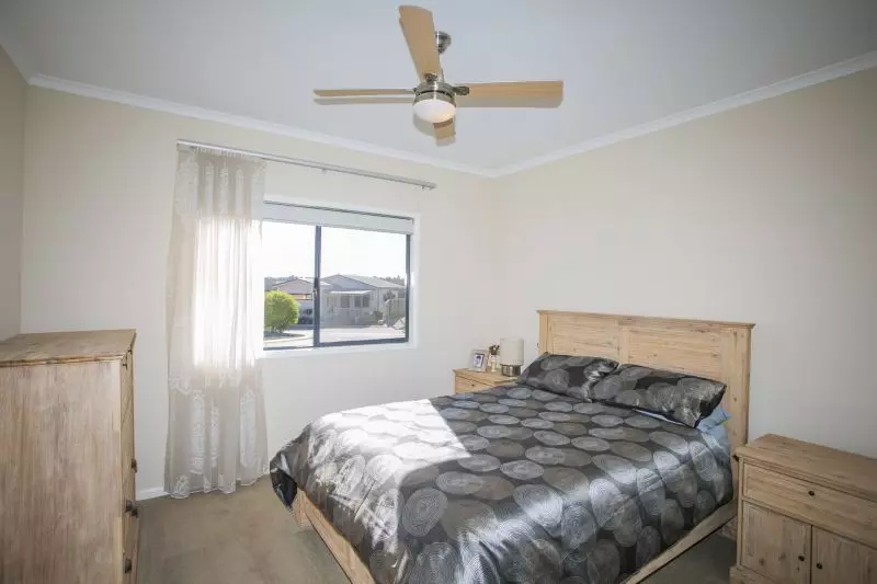 Open plan living situated on a large, elevated block.