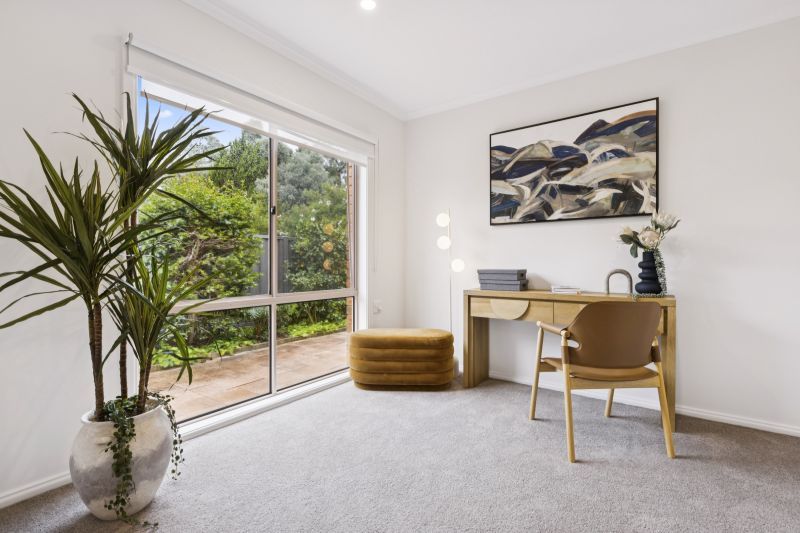 Northwest-facing 2-bedroom plus study villa