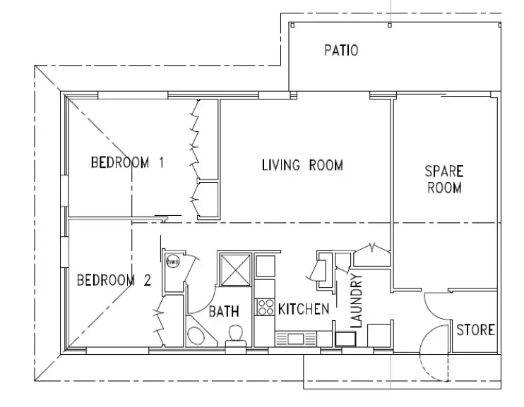 Peaceful, Renovated One-Bedroom Duplex