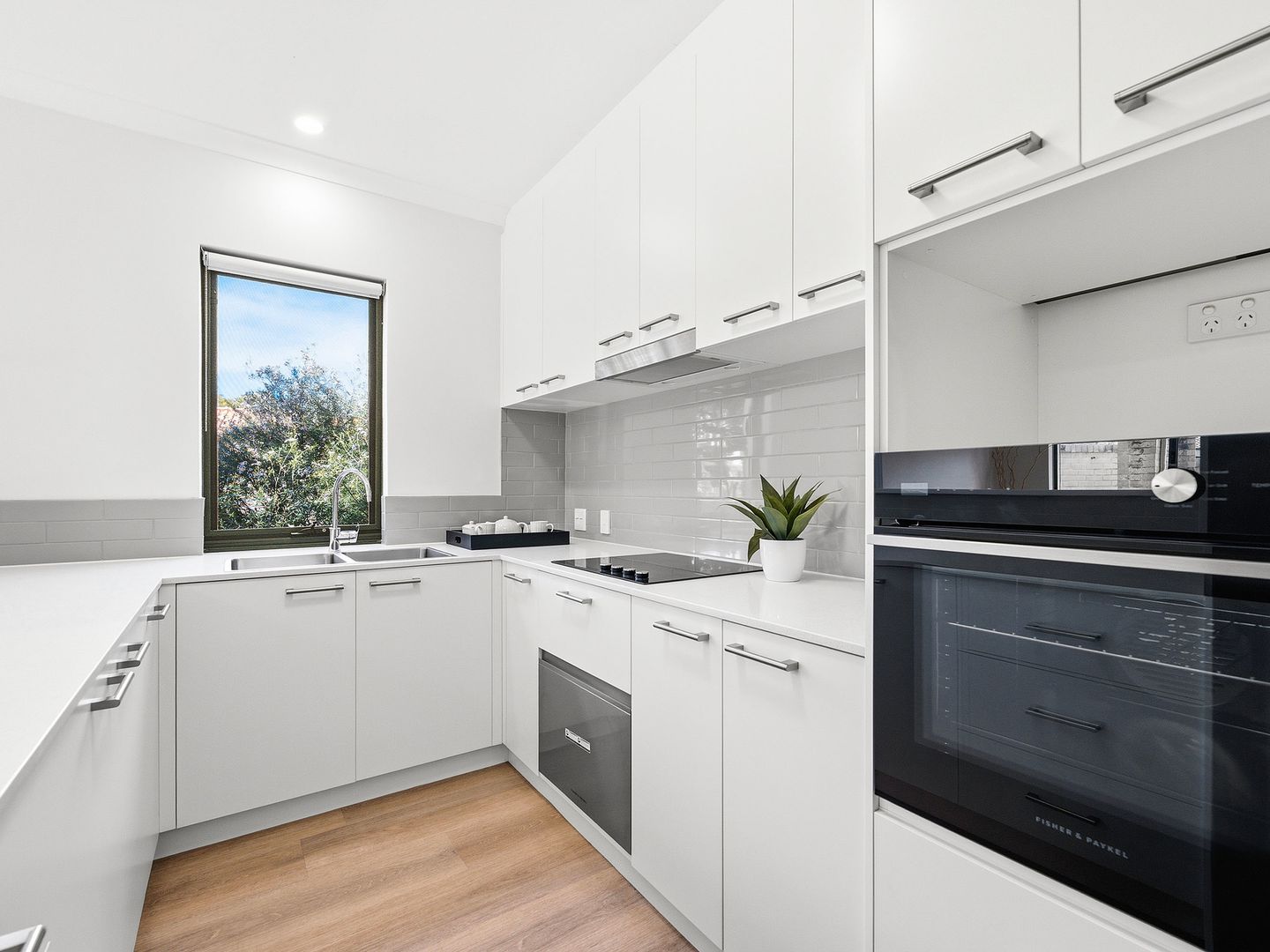 Renovated corner villa with bowling green views