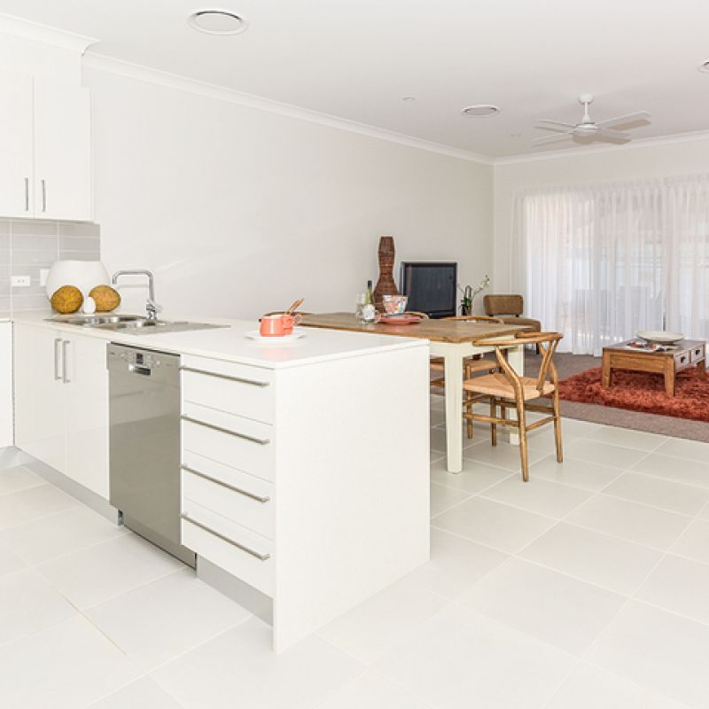 Comfort and privacy awaits in this modern retirement villa.