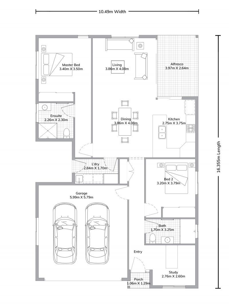 Low maintenance living with a modern design
