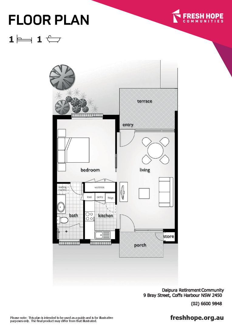 One Bedroom Villa - For Sale $260,000