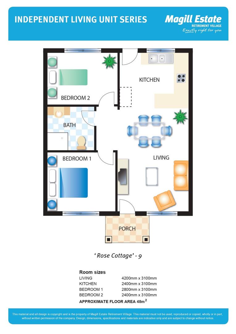 Private location, lovely garden