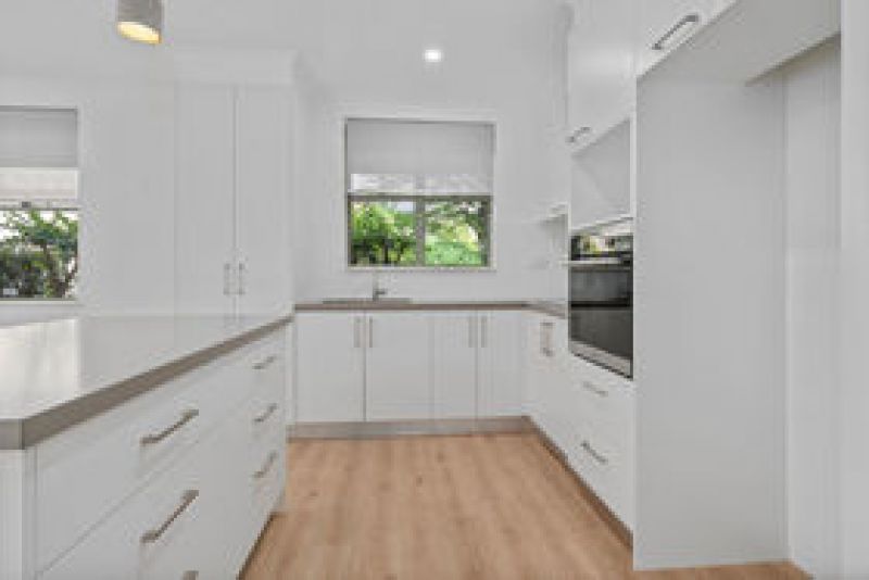 Open plan living with garden outlook