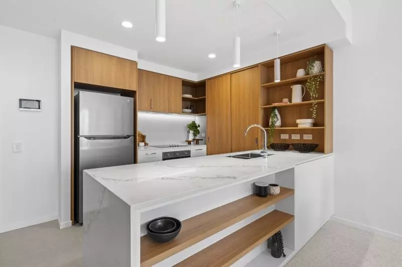 Bright and spacious, two-bedroom apartment with scenic views