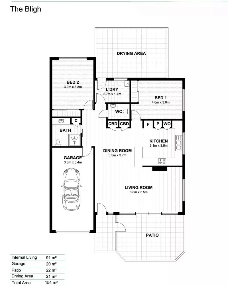 Elevated Modern Living with Outdoor Space