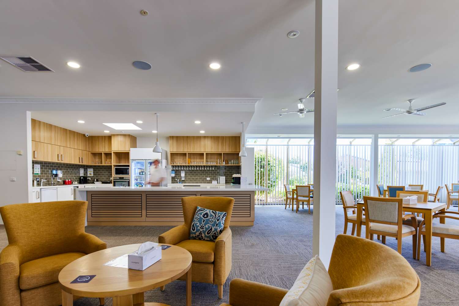 Your own apartment with chef prepared meals, no cleaning, great village!