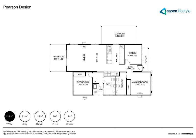 3-bedroom home, Pearson Design