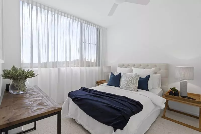 Bright and spacious, two-bedroom apartment with scenic views