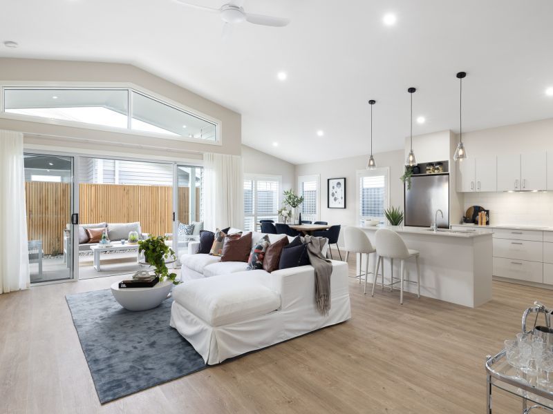 Elegant open plan living to relax and enjoy