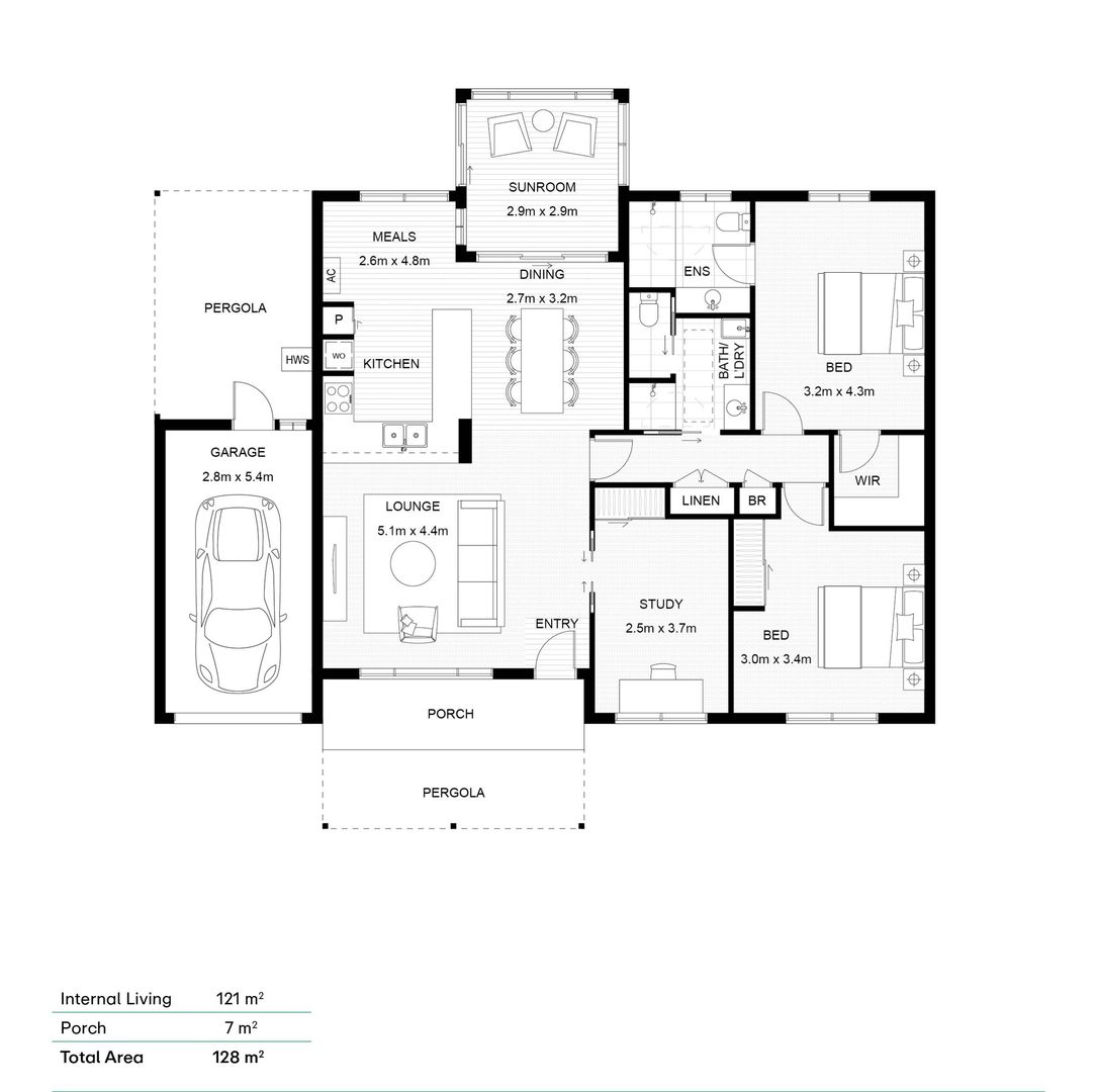 Cathedral Ceilings, Sunshine and Community Close By