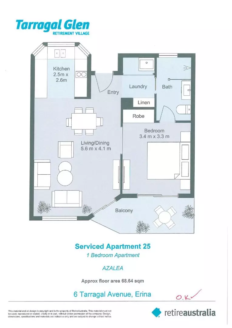 Picturesque apartment overlooking the rose garden