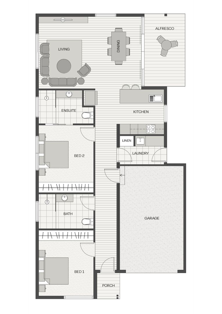 Comfort Meets Contemporary Style - The Eucalypt