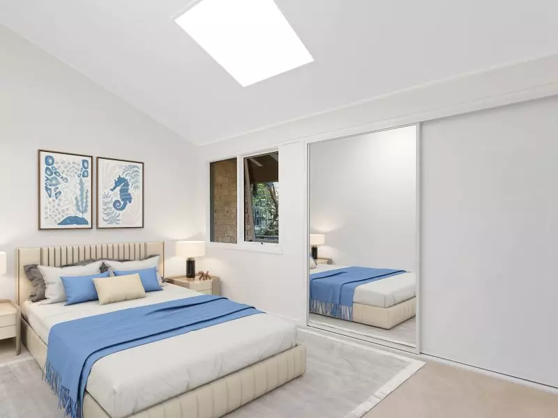 Light-filled two-bedroom villa