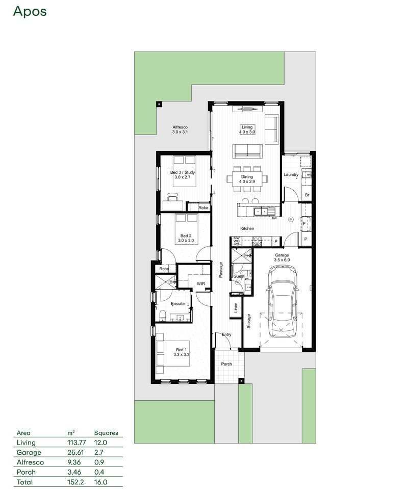 Last chance to secure an 'Apos' floorplan with spacious, modern design