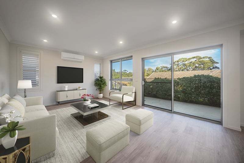 Sun-Filled Villa with Fresh Updates and Inviting Open-Plan Living