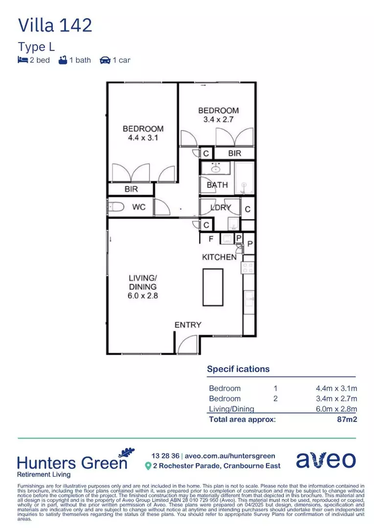 Discover serene living in this fully upgraded two-bedroom villa