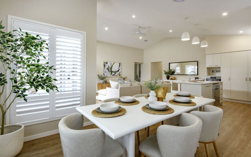 Elegant open plan living to relax and enjoy