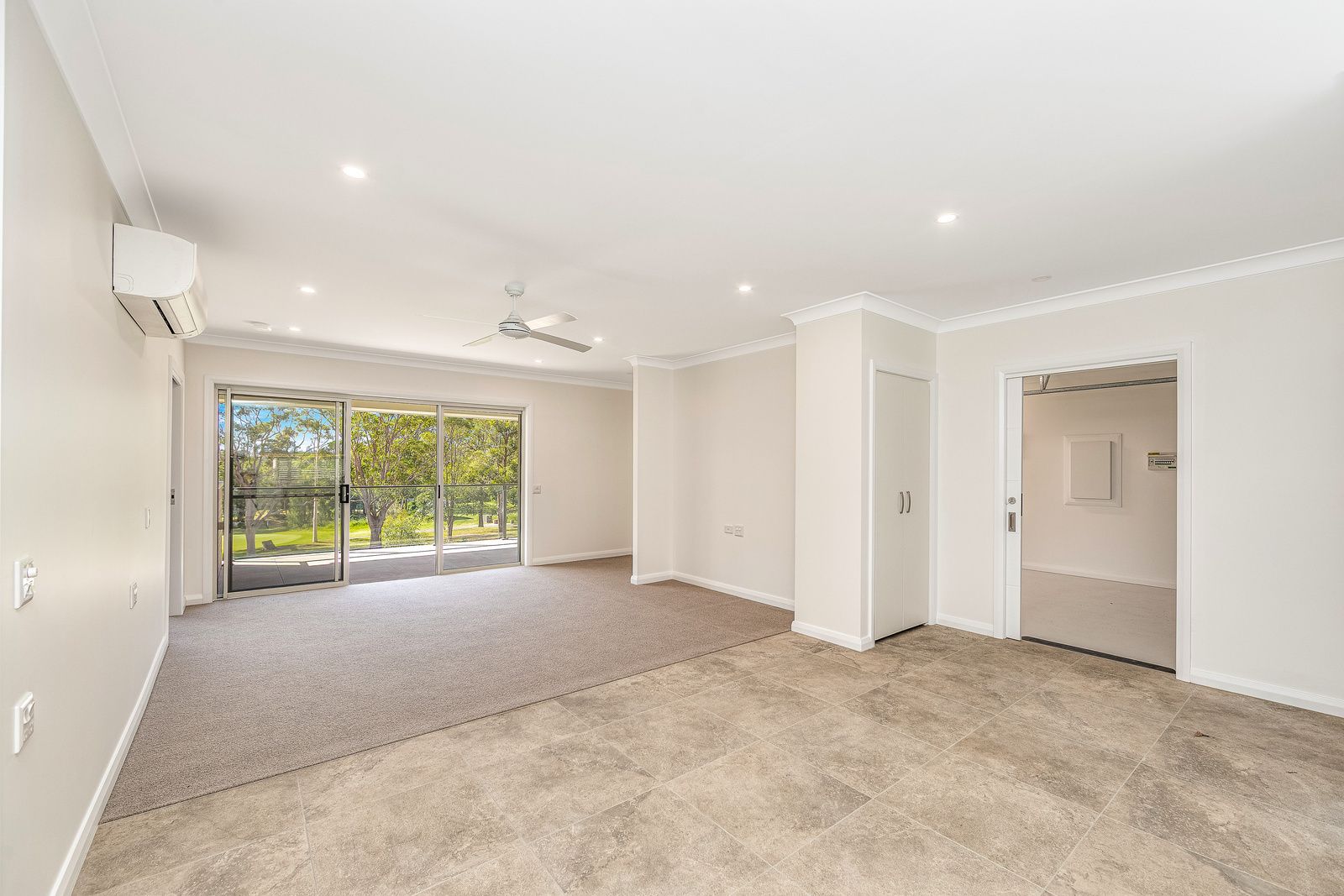 Serene retirement living with scenic golf course outlooks